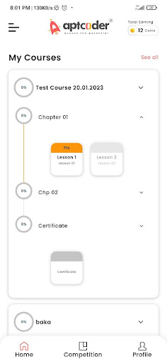 Test App Screen 3