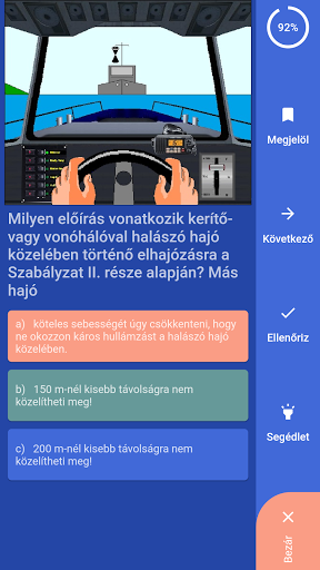 Android application Onboard Hajózás Teszt screenshort