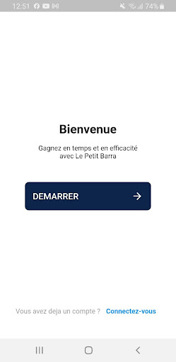 Android application Petit Bara screenshort