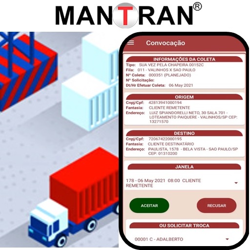 Mantran Log logo