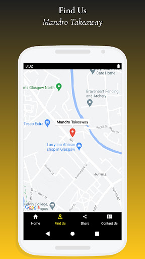 Mandro Takeaway Screen 2