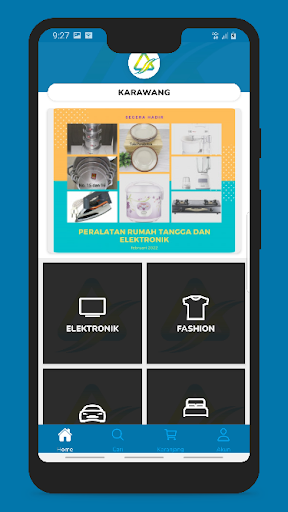 Android application Lapak Arena screenshort