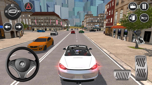 لعبه American City Car Driving apk مهكر4