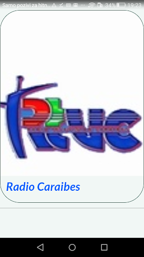 Android application Radio Caraibes screenshort