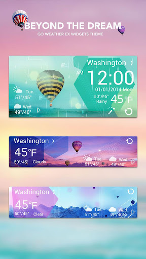 Beyond The Dream Theme Weather Screenshot 2 - AppWisp.com