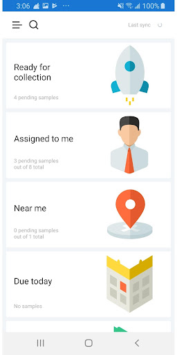 LABWORKS Mobile Collection App Screen 2