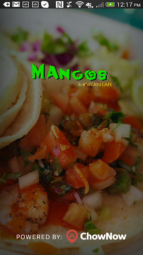 Android application Mangos Mexican Cafe screenshort