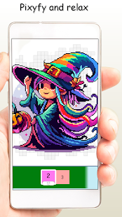 Pixyfy: pixel art and coloring Screenshot