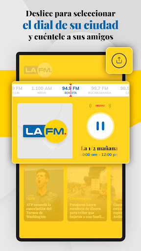 La Fm Oficial Screenshot 4 - AppWisp.com