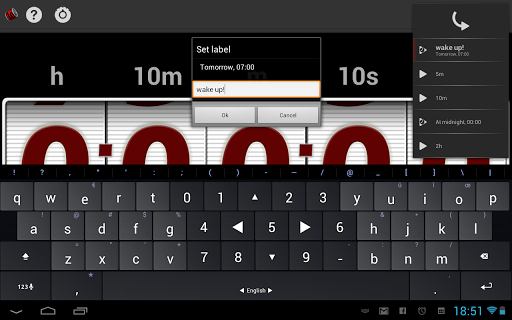 Large Countdown Timer