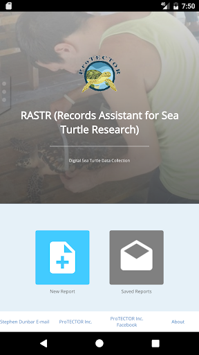 Android application RASTR screenshort