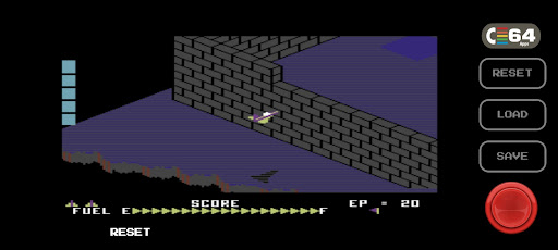 Android application C64 Zaxxon screenshort