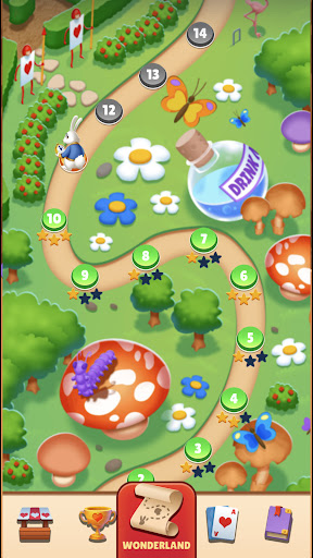 Android application Solitaire Coloring Wonderland screenshort