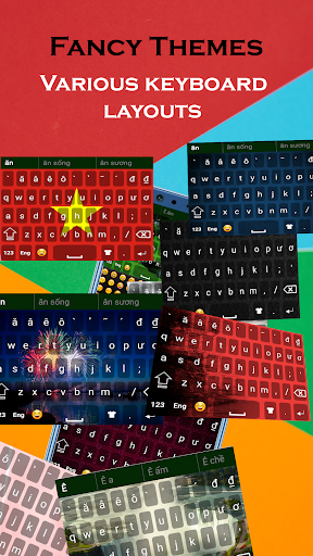 Android application Vietnamese keyboard: Vietnames screenshort