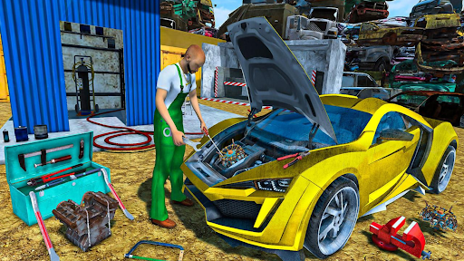Tyre Shop- Car Mechanic Screen 3