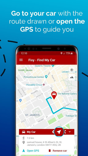 Fixy - Find My Car Screenshot 3 - AppWisp.com