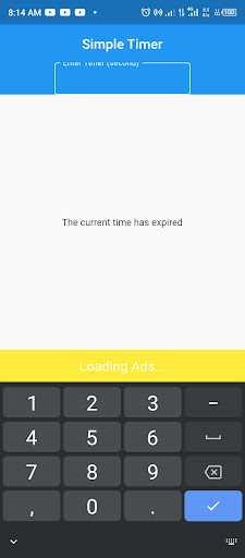 Simple Timer Screen 2