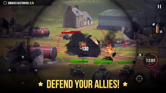 World of Artillery MOD APK :Cannon (Unlimited Money/Gold) Download 6