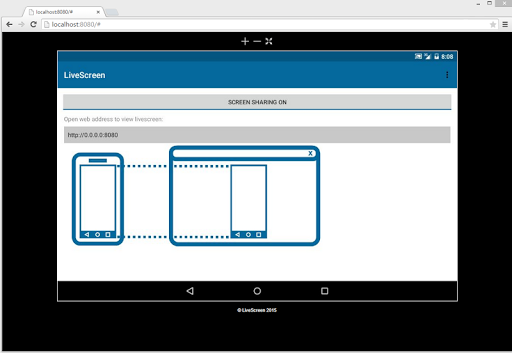 Live Screen - Screen Mirroring - Screen sharing