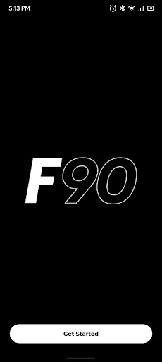 Android application Fit90 screenshort