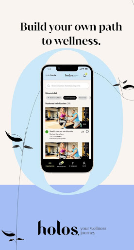 Holos, your wellness journey Screen 3