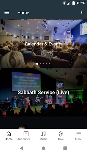 Android application Assembly Of Yahweh screenshort