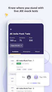 Amazon Academy – IIT JEE Live Courses 4
