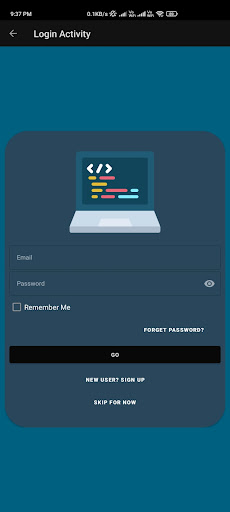 Android application C For Coding screenshort