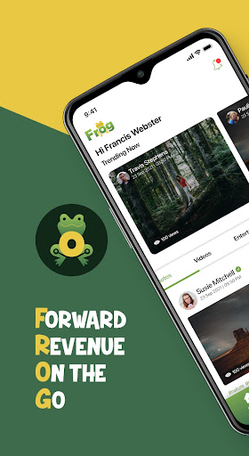 Android application FROG App screenshort