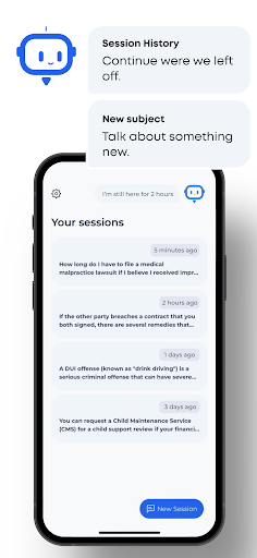 LawBot - Legal Help & Advice Screen 3