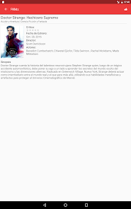 Captura de Pantalla 13 Películas en México: Fecha de  android