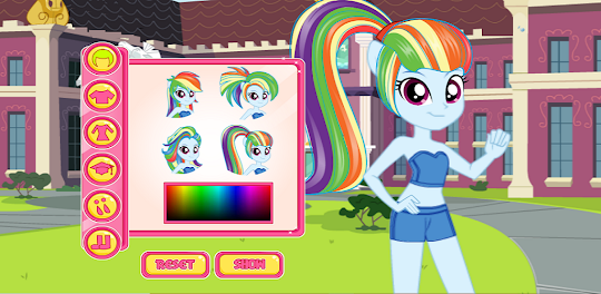 Games Girls Hairstyles Pony