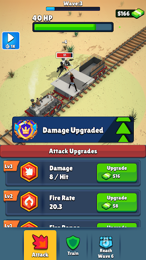 Android application Outlaw Defender screenshort