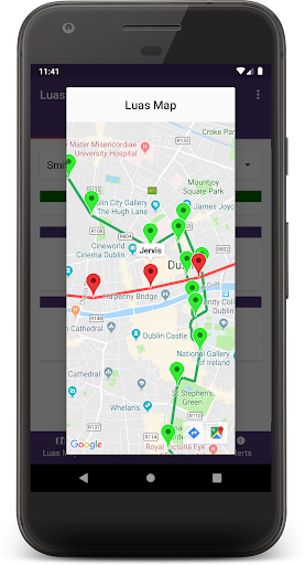 Luas at a Glance Screen 3