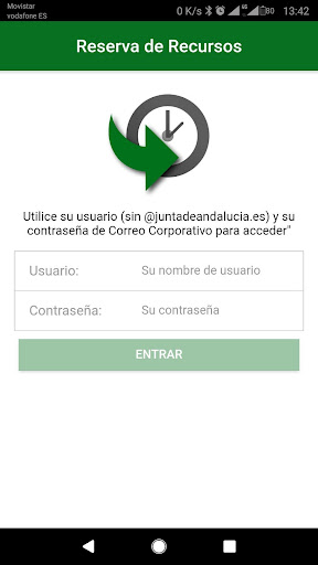 Reserva de Recursos Screen 2