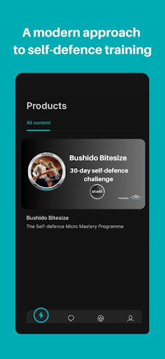 Android application Bushido Bitesize screenshort