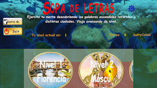 Crucigram Sopa de Letras Balty - Screenshot 1