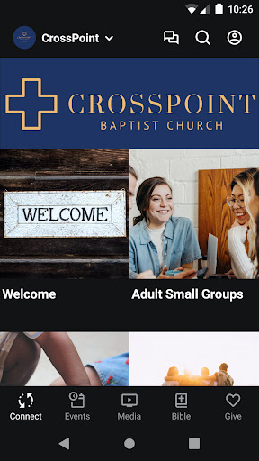 Android application CrossPoint Worland screenshort