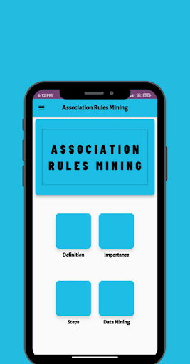 Association Rules Mining Screen 3