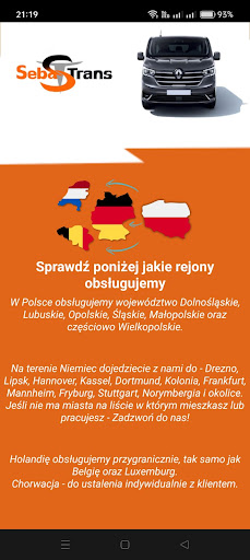 Seba-Trans - Przewozy osobowe Screen 2