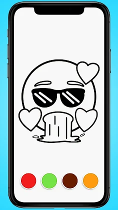 Coloring Emoji Paint Master - Screenshot 3