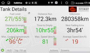HobDrive OBD2 ELM327, car diagnostics, trip comp screenshot 4