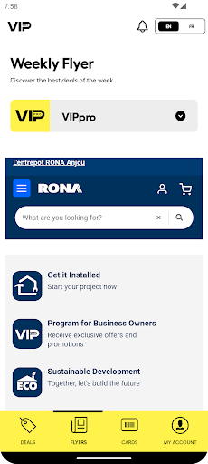 VIPpro-RONA+, RONA Screenshot 3 - AppWisp.com