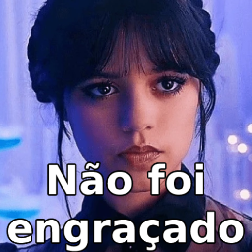 Figurinhas da Wandinha logo