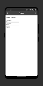 Screenshot 3 HTML Creator android