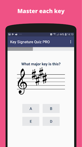 Music Theory - Key Signatures Screen 2