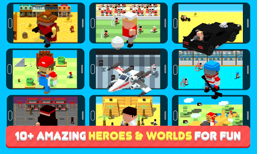 Angry Gun: voxel shooting game Screen 2