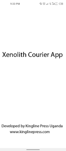 Android application Xenolith - Nation Courier App screenshort