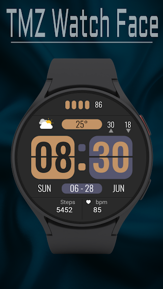 Flip Clock Watch Face screenshot 1