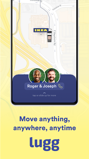 Android application Lugg - Moving & Delivery screenshort